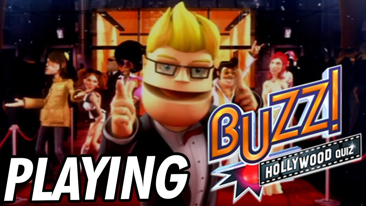 PLAYING BUZZ! THE HOLLYWOOD QUIZ!... (PS2)