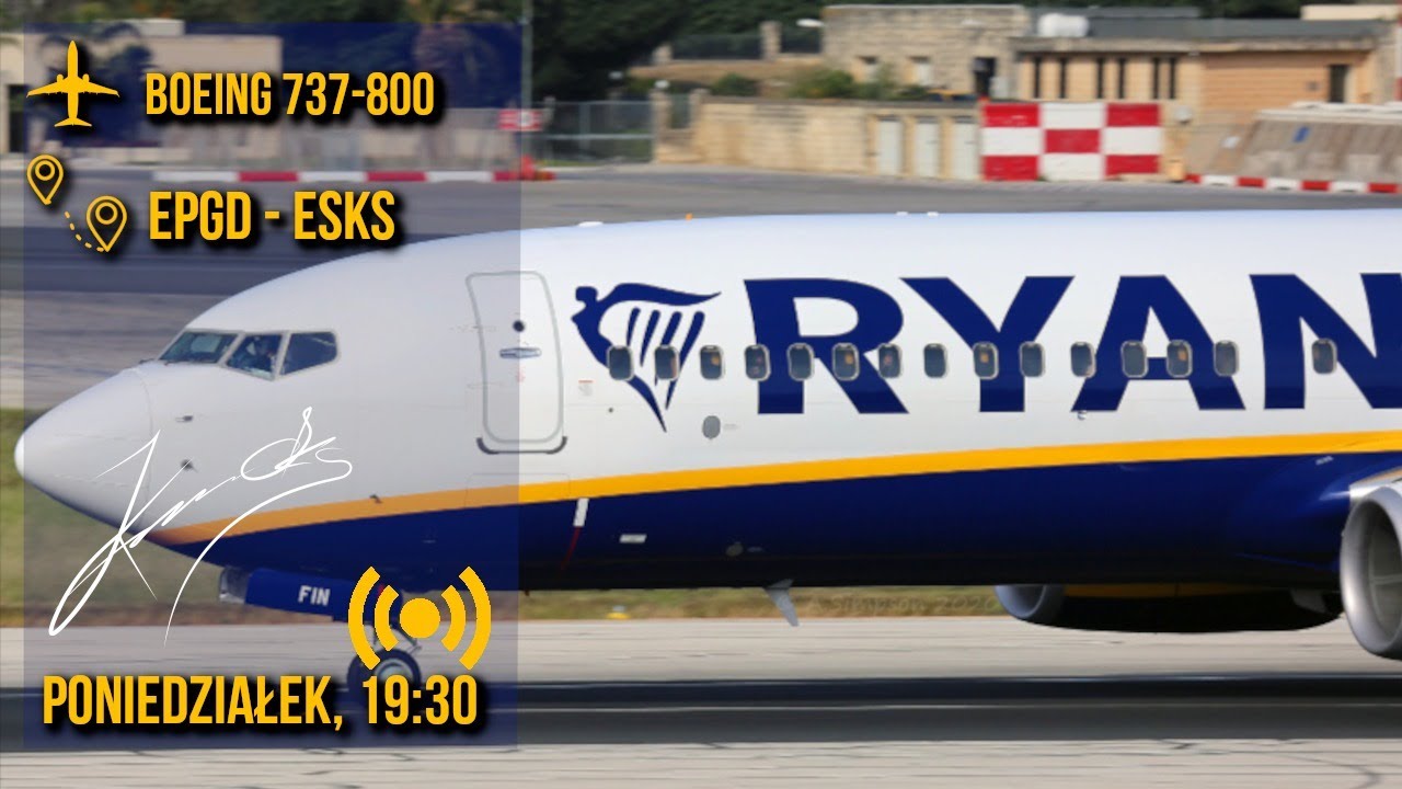 P3D | GDAŃSK - GÓRY SKANDYNAWSKIE | LIVE | PMDG NGX BOEING 737-800