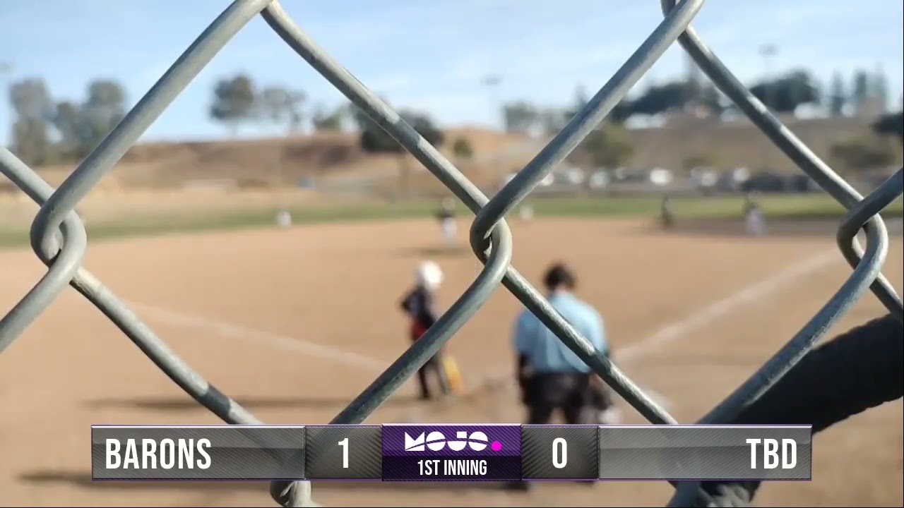 Battles for a triple R.B.I down the right field side!