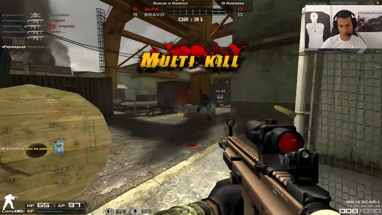 scar-l insana nível hard🔥| Combat Arms