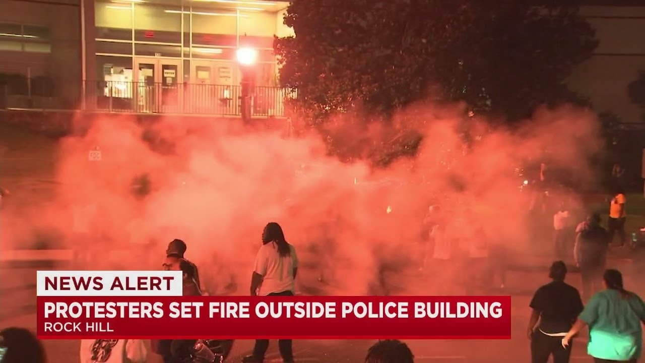 Two nights of protest at SC police station