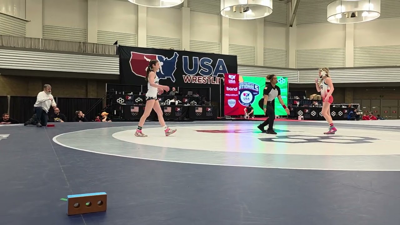 USA Girls Folkstyle Nationals, 14U, 95lbs, Finals