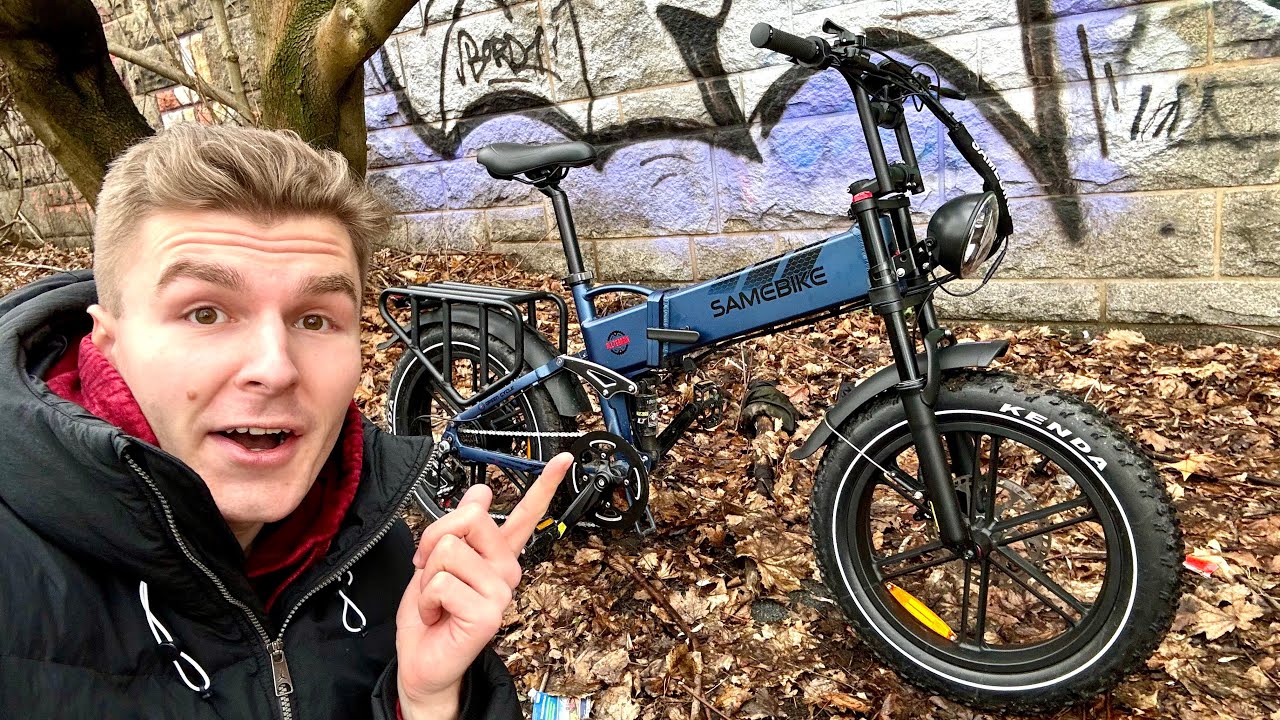 SAMEBIKE RSA02 OFFROAD FALTRAD E-BIKE REVIEW