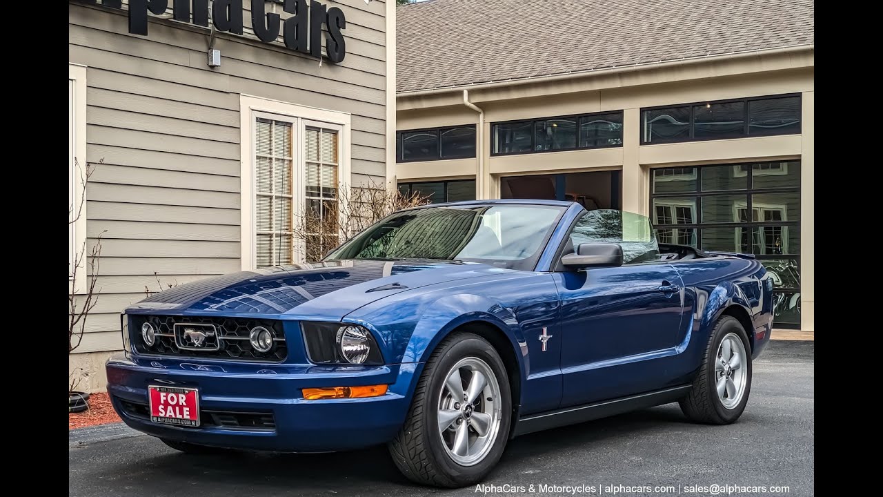 2008 Ford Mustang Premium Convertible Pony Package