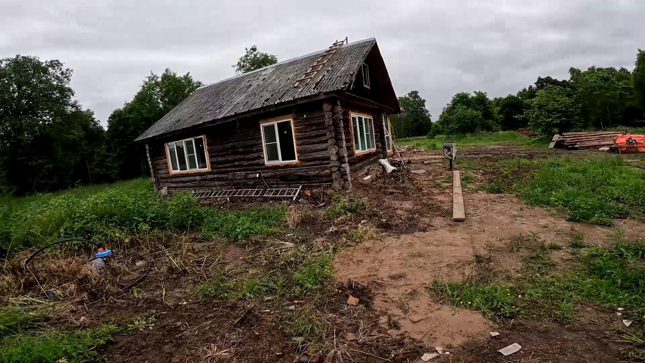 Купил заброшенный дом в деревне ! Маленькие фазанята ! Работаем в овчарне ! №107