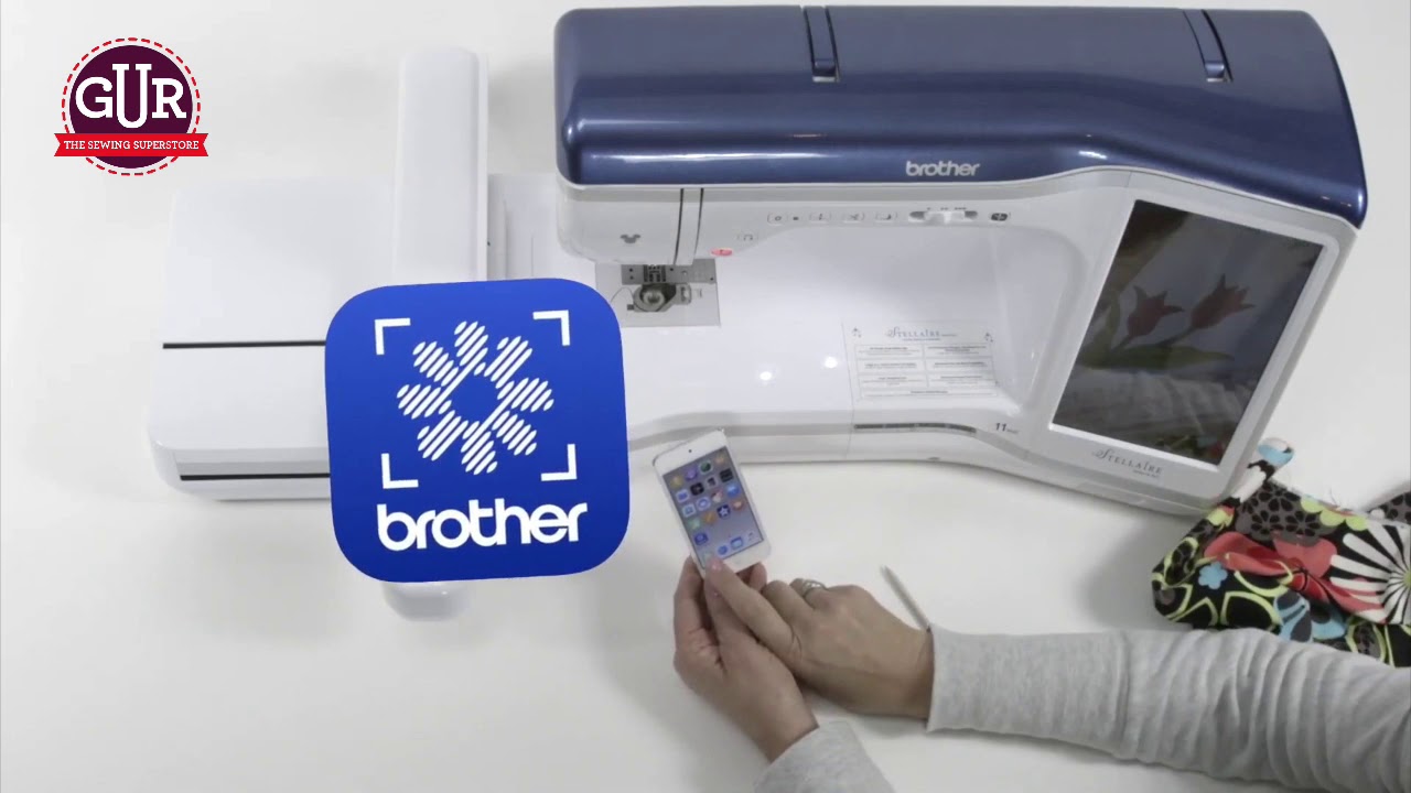 Importing images. Using the My Design App on your Brother sewing machine - final part.