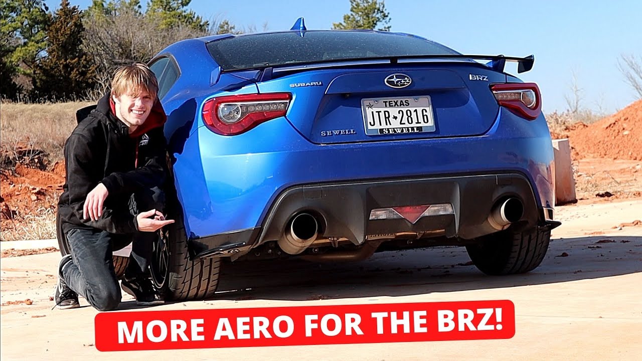 BRZ Rear Spats Install!