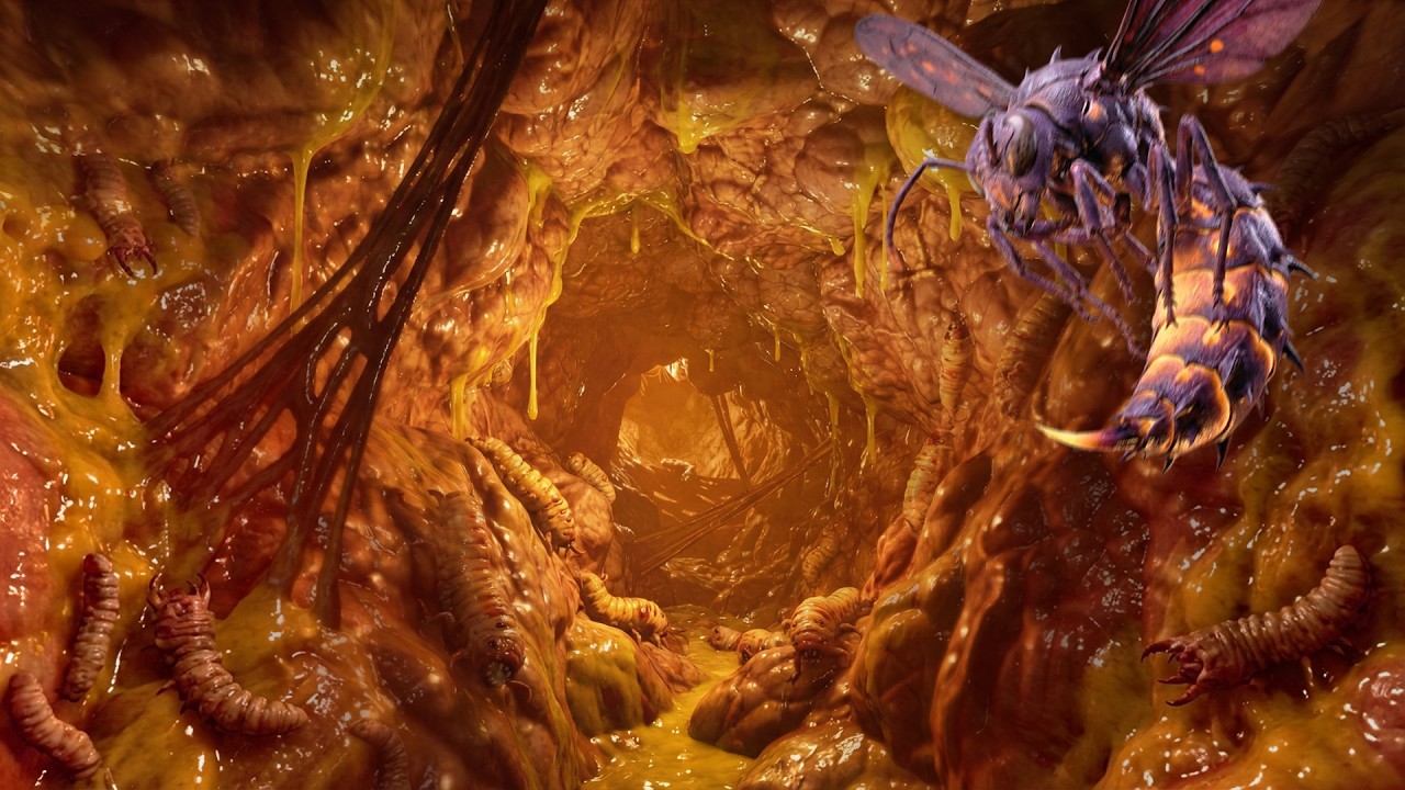 Hellwasp Nest | Beneos Animated DnD Pen and Paper TTRPG Battlemaps and Sceneries English