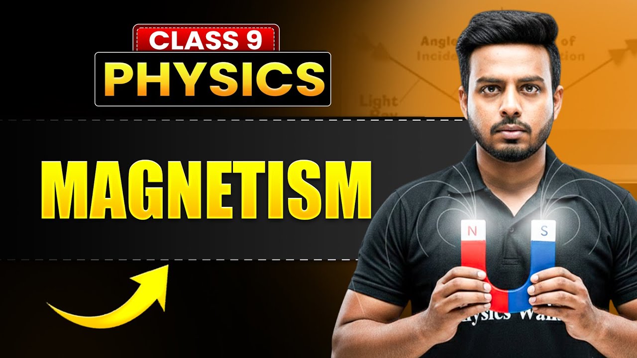 MAGNETISM - Full Chapter in 45 Min | ICSE Class 9 Physics | Mind Map Revision