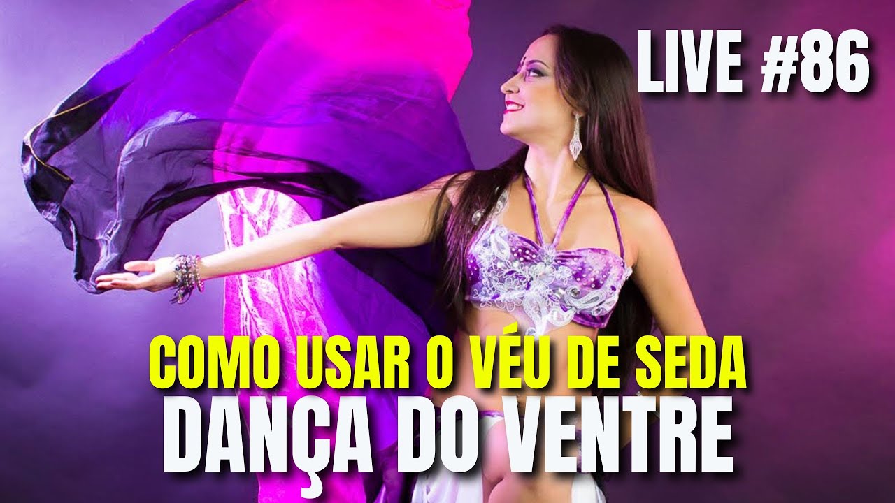 Como Usar o Véu de seda na Dança do Ventre — Aula para Iniciantes
