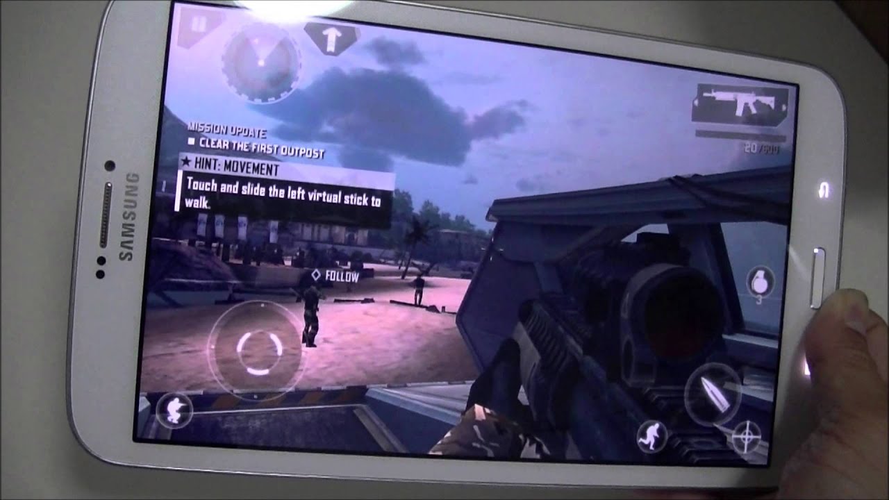 Samsung Galaxy Tab3 8 0 Game test Review