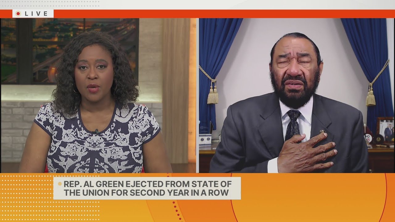 Rep. Al Green on being ejected from State of the Union address