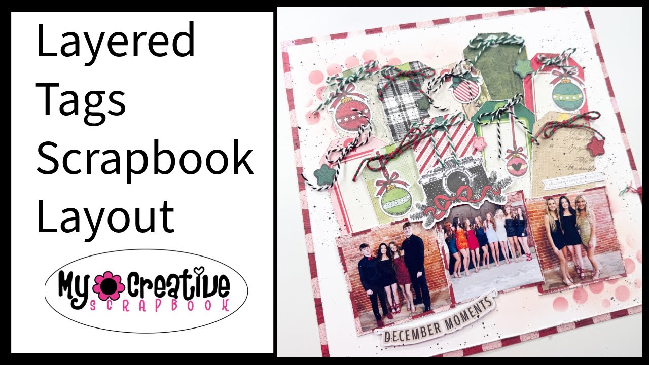 Дизайн альбома с многослойными тегами | Мой креативный альбом