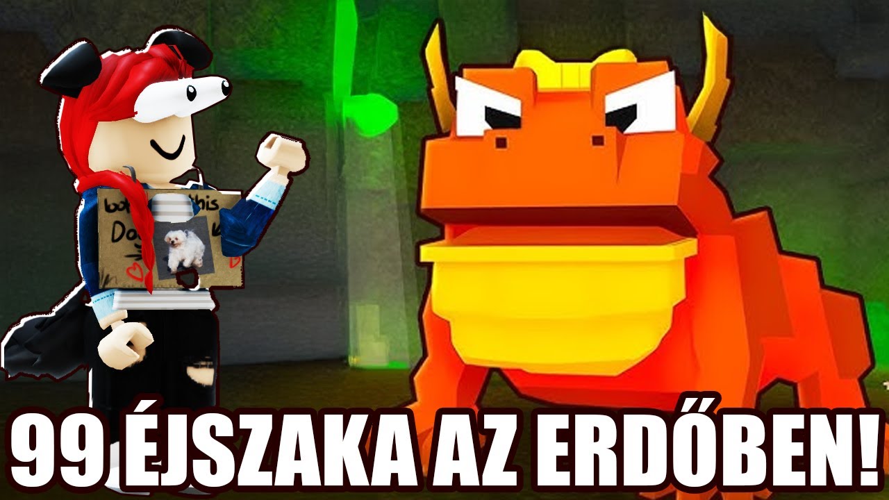 ÚJ BOSS AZ ERDŐBEN, ITT A BÉKA KIRÁLY!  - Roblox 99 Nights in the Forest