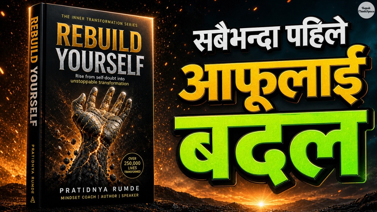जीवन होइन, आफूलाई नयाँ बनाउनुहोस् | Rebuild Yourself Book Summary in Nepali | Nepali ThinkSpace