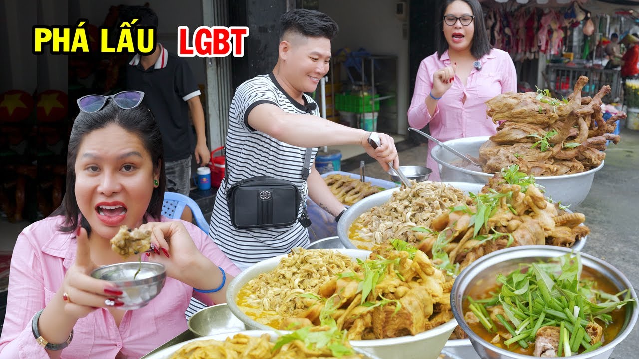 Độc lạ ch&agrave;ng trai LGBT b&aacute;n ph&aacute; lấu để trong nầu lẩu - DIVA C&aacute;t Thy - Ẩm thực Cha Rồng