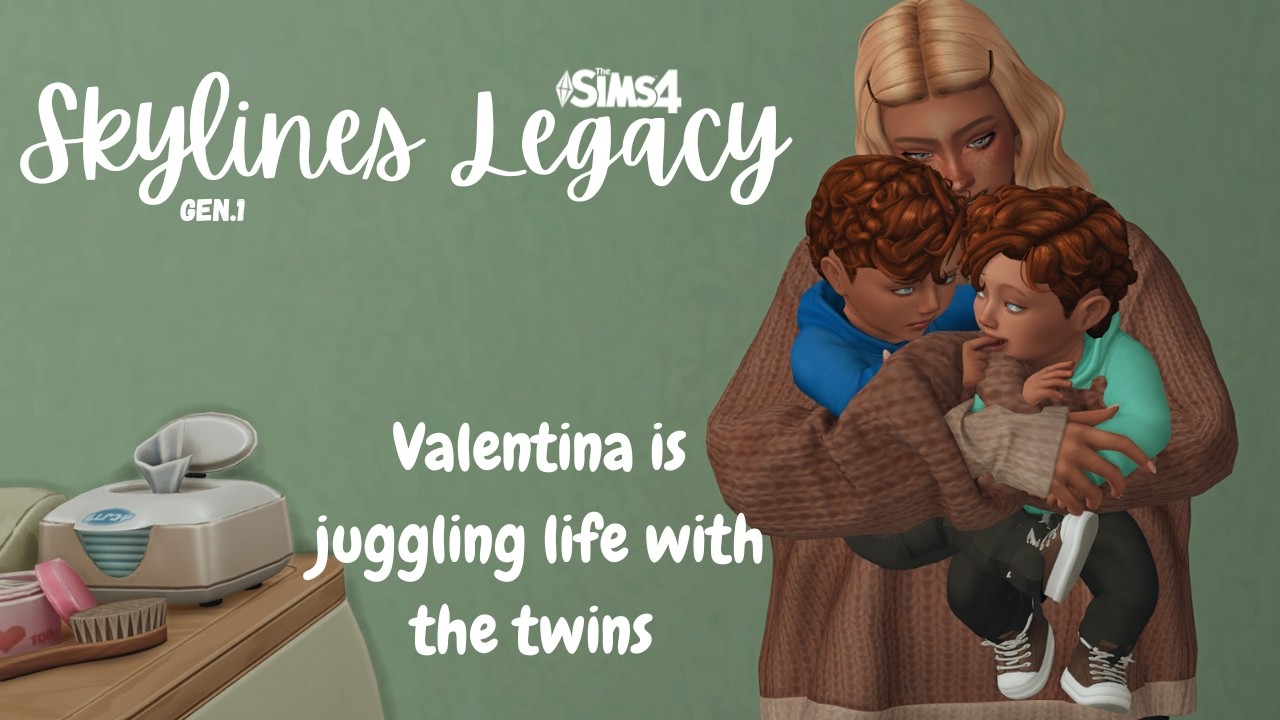 A whole lot of babycare... - Skylines Legacy (Ep.13)