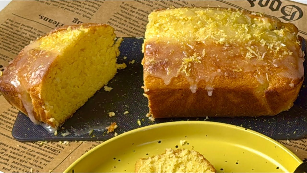 Marmorkuchen wie bei Starbucks 🍋 Schnell & super lecker – Einfacher Zitronenkuchen!