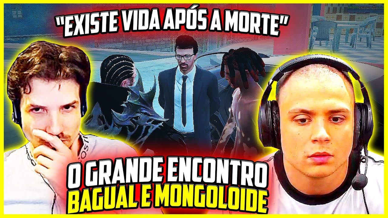 PAULINHO não ACREDITOU!😨 MONGOLOIDE ENCONTROU BAGUAL pela PRIMEIRA VEZ na CAPITAL CITY no GTA RP