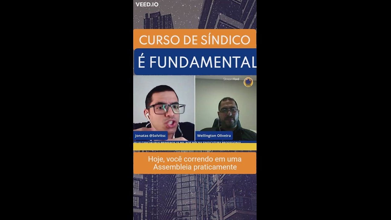 CURSO DE SÍNDICO PROFISSIONAL É FUNDAMENTAL PARA QUEM ESTÁ COMEÇANDO