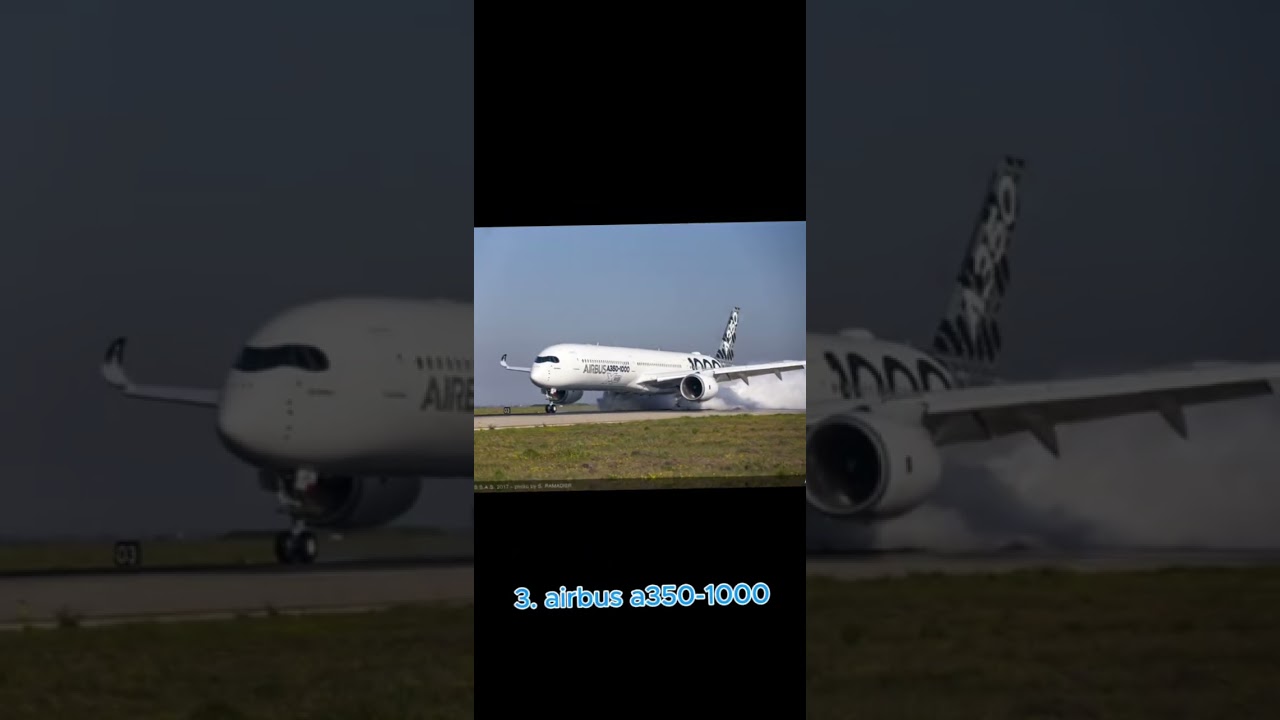 Top 3 biggest pasenger aircraft in the world