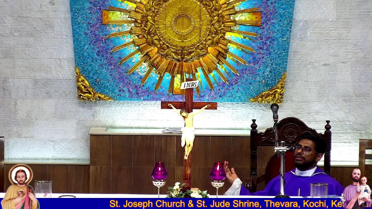 07-03-2026  SATURDAY Navanal 6.am &7.am Holy Mass  St Joseph & St JUDE Church Thevara
