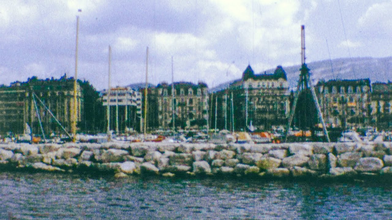 Lake Geneva, Switzerland 1973 (silent color super 8mm film)