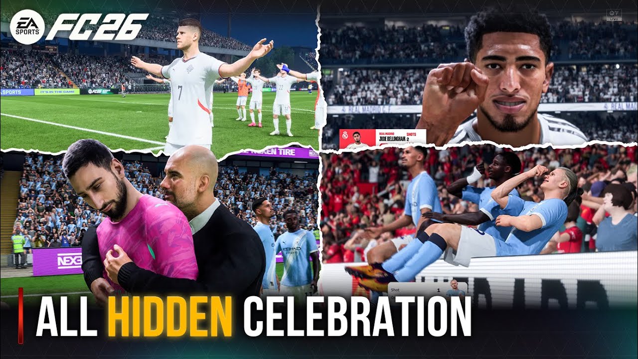 EA Sports FC 26 | All Hidden Celebrations