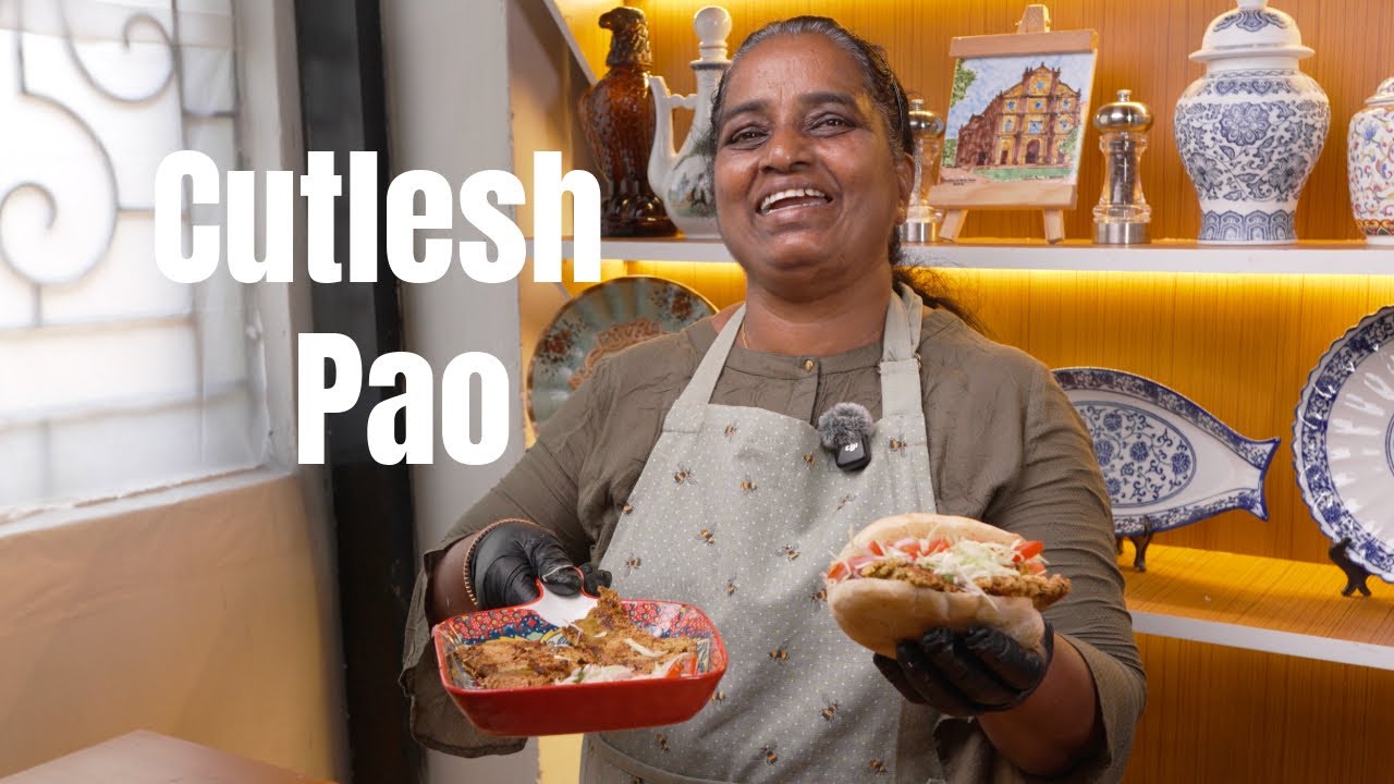 Goan mother makes the best Cutlesh pao | Beef Cutlesh Pao recipe | maria cooks 