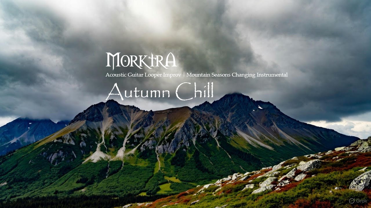 Autumn Chill: Acoustic Guitar Looper Improv | Mountain Seasons Changing Instrumental