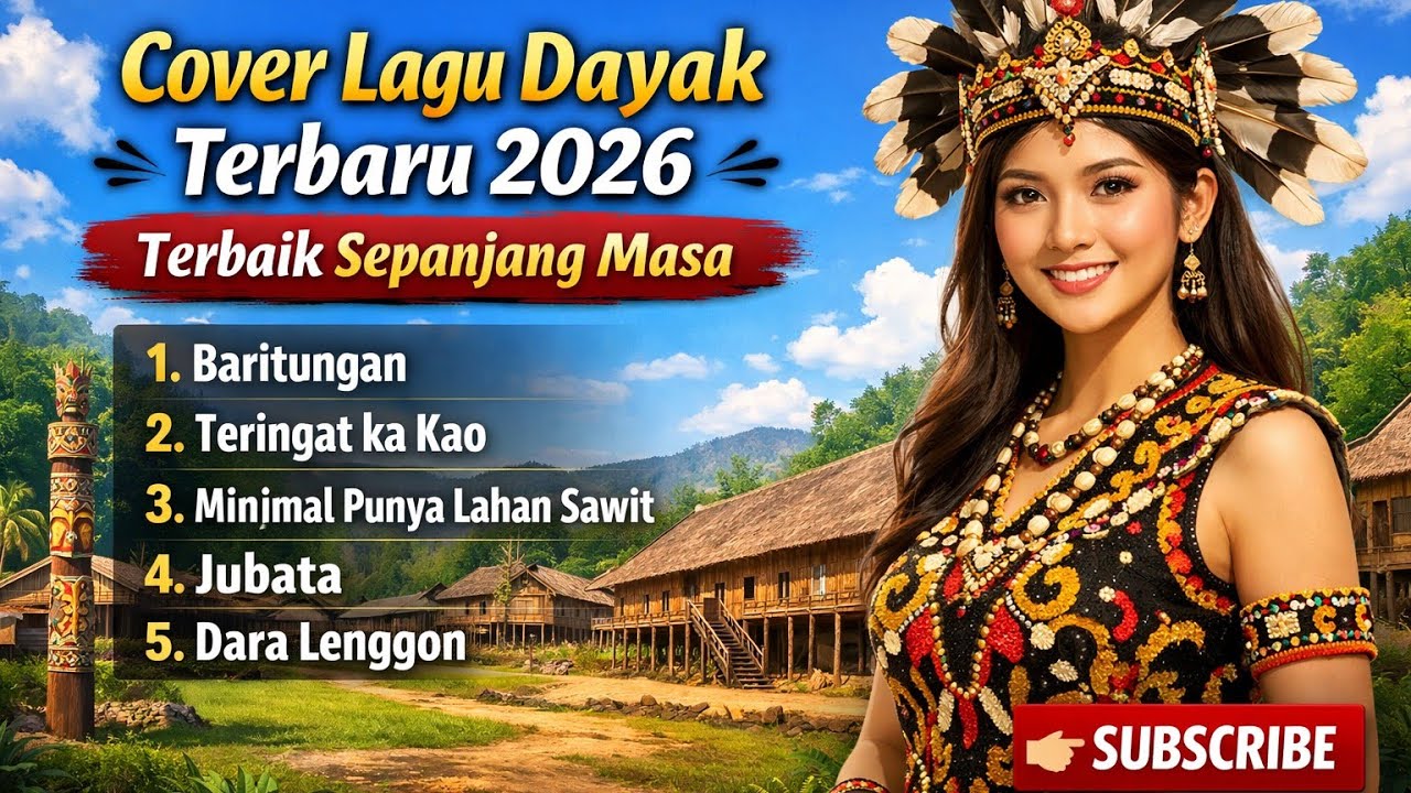 COVER LAGU DAYAK TERBARU 2026 TERBAIK SEPANJANG MASA