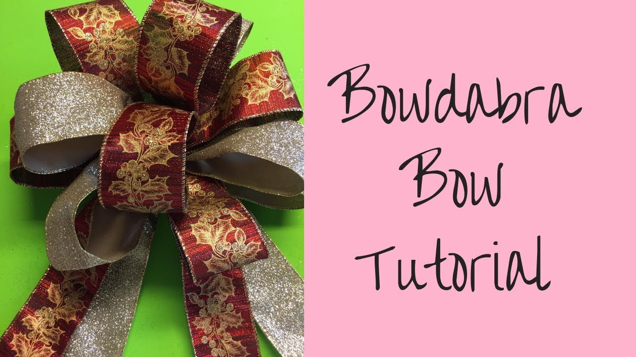 Bowdabra Easy Bows - Stacked Bow Tutorial