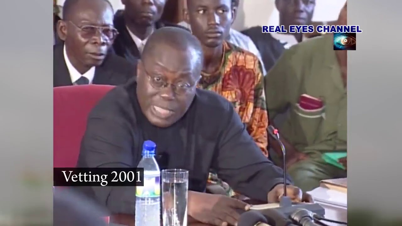 Допрашивал ли Джон Махама Нану Аддо на этой проверочной сессии в 2001 году?
