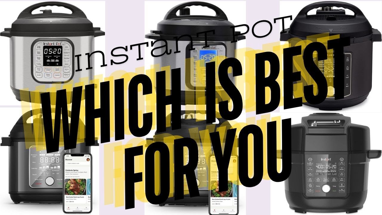 Amazon's Best Selling Instant Pot's (Kitchen Pressure Cooker for breakfast, lunch & dinner)