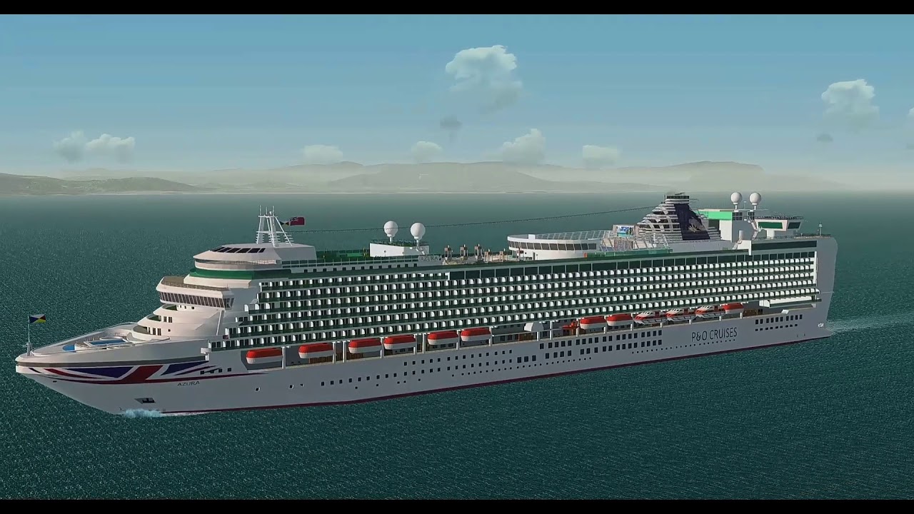 P&O Cruises Azura Virtual Cruise - Vehicle Simulator (VSF)