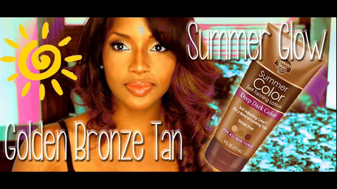 How I get a Bronzed Summer Glow