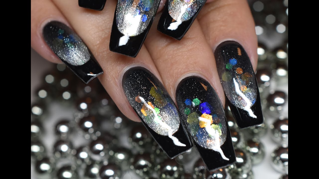 Black French Nails - Nagelstudio Nails & Co