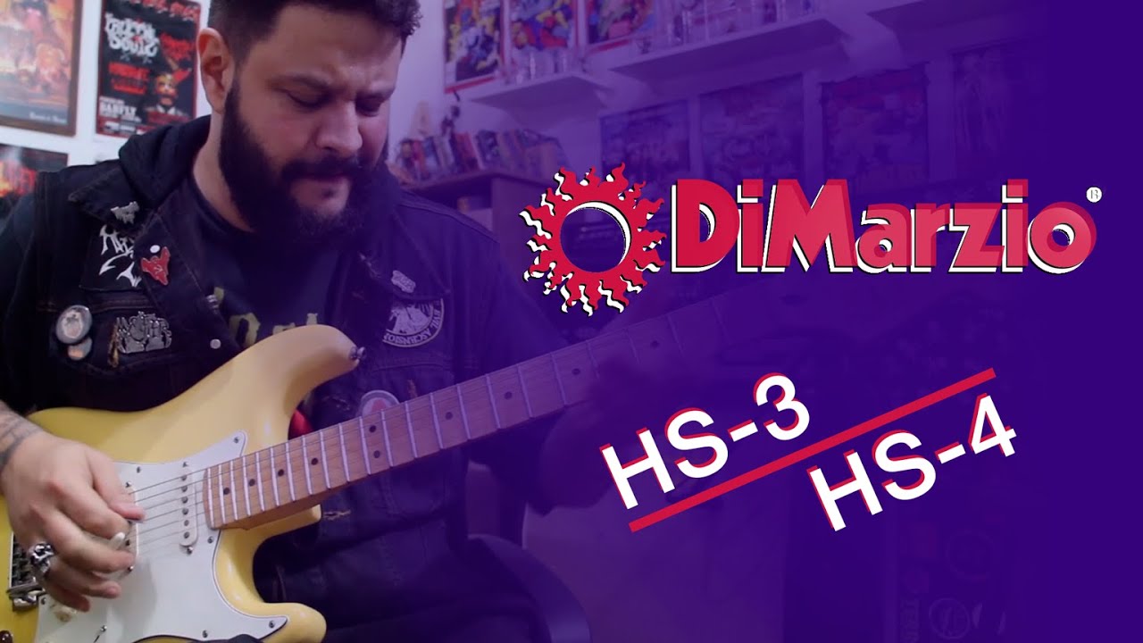 DiMarzio HS-3 / HS-4 | High Gain test
