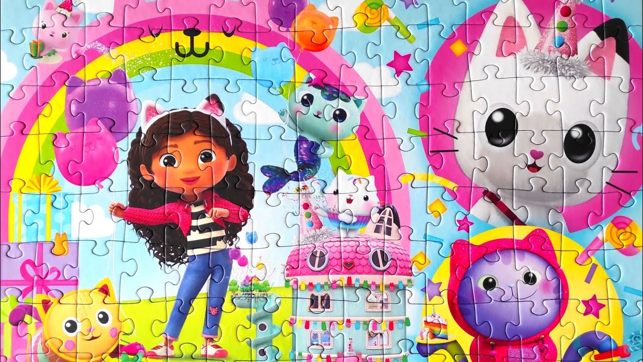 Gabby's Dollhouse puzzle | Gabina kuća lutaka
