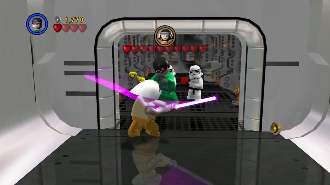 Lego Star Wars TCS Riddler Solo in Tantive IV's Siege Custom Level