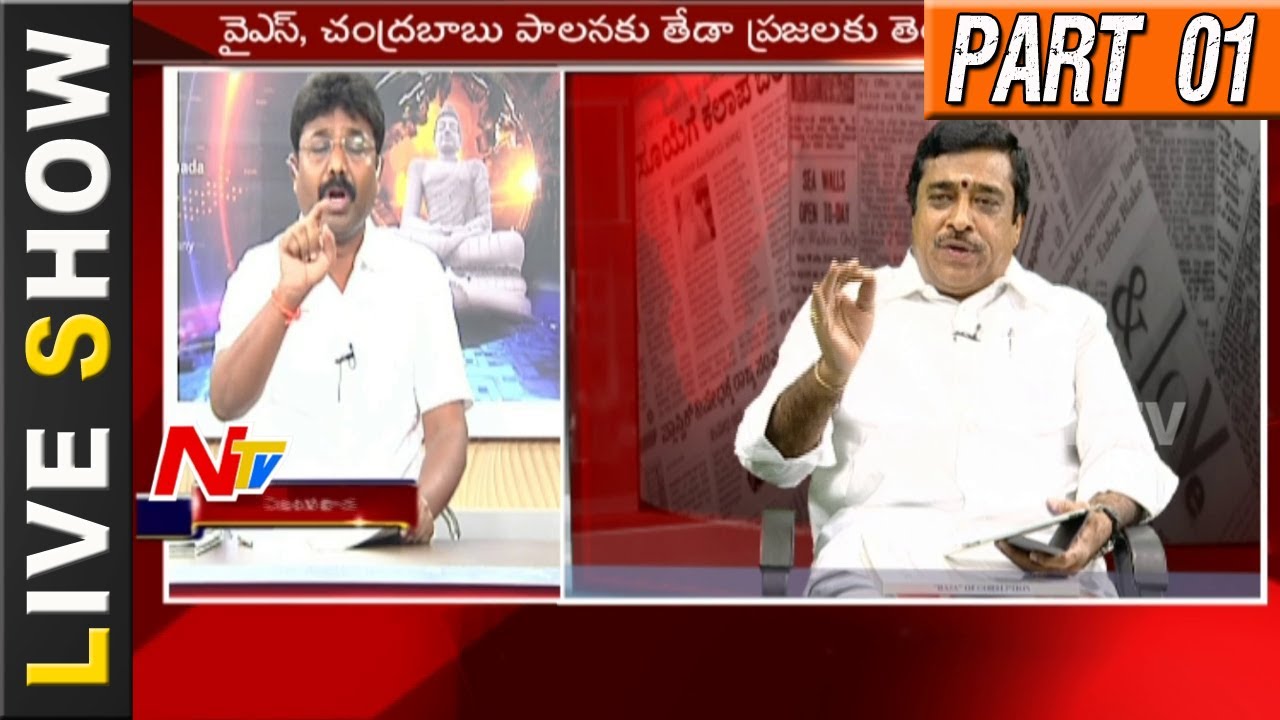 YSRCP Sensational Comments on TDP at Plenary Meeting 2017 || Live Show Part 01 || NTV