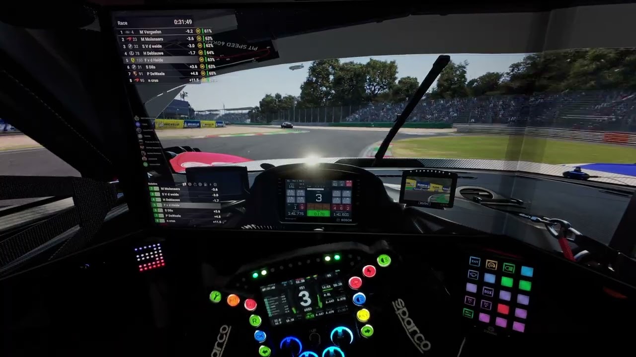 LMU 4K POV ULS @ Monza Curva Grande 40 min LMGT3