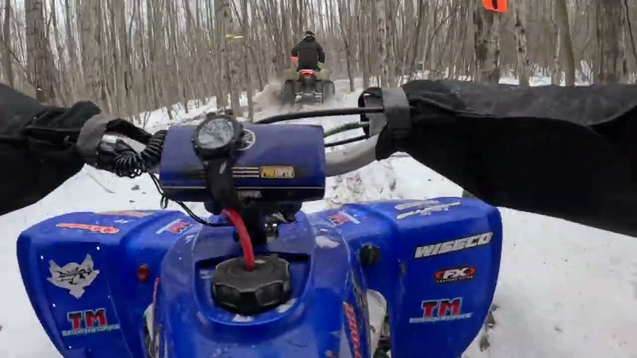 SNOW SCRAMBLE D14 Valley Trail Riders ATV Race