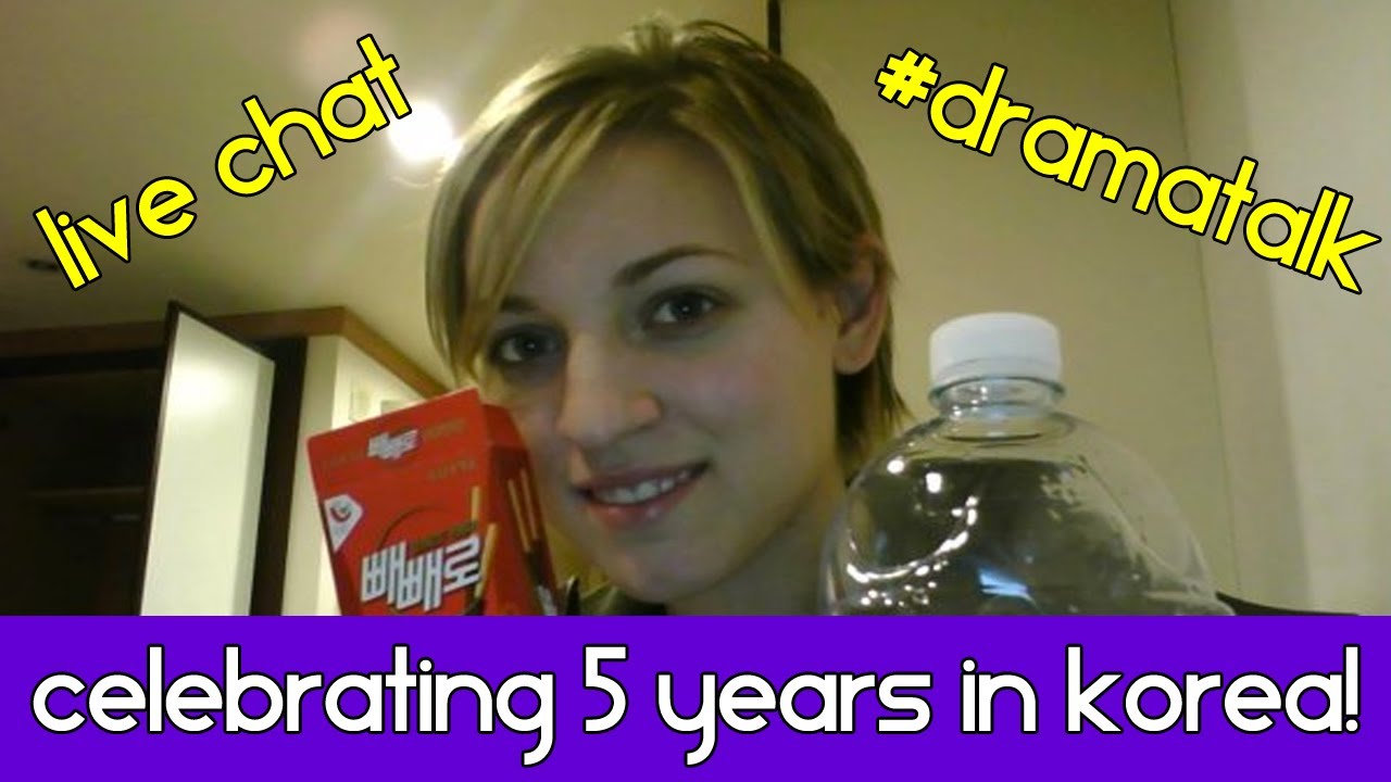 Celebrating 5 Years in Korea LIVE CHAT #dramatalk #10 @hallyuback