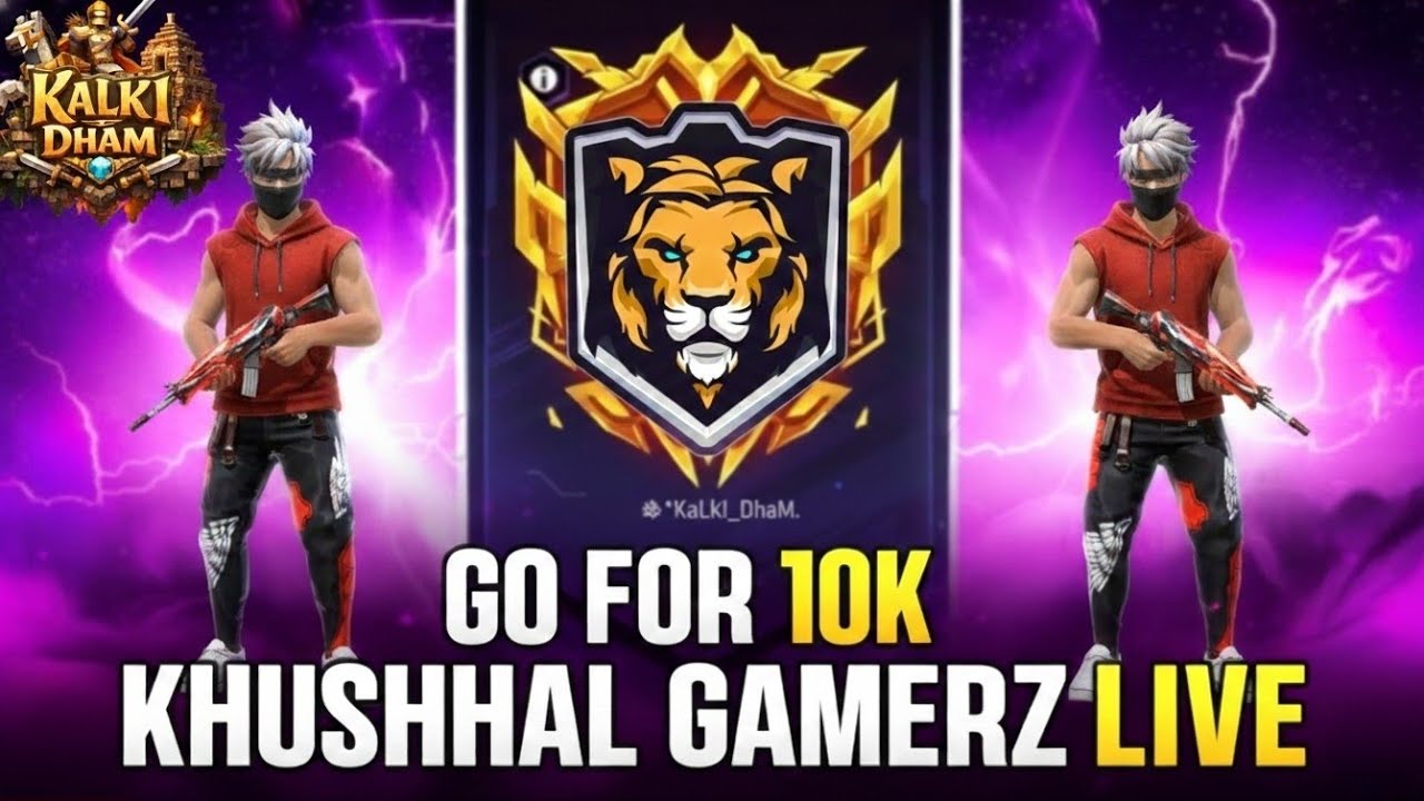 KHUSHHAL GAMERZ IS LIVE NOW 🔴 1 v 20 CUSTOM #freefire #shortviral #shortfeed #trending #shortfeed