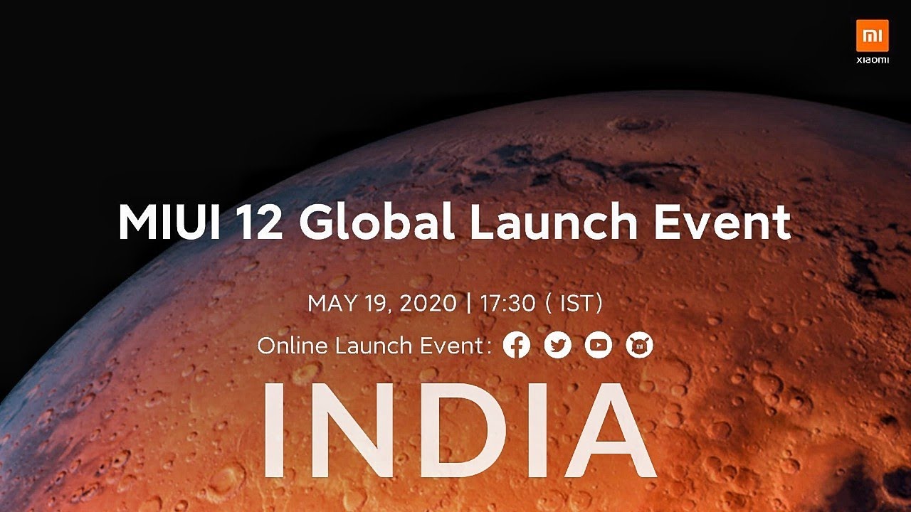 MIUI 12 India Live Launch Event 🔥🔥🔥