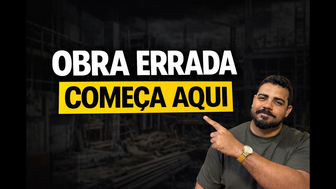 3 decisões que fazem uma obra dar errado (e quase ninguém te avisa)
