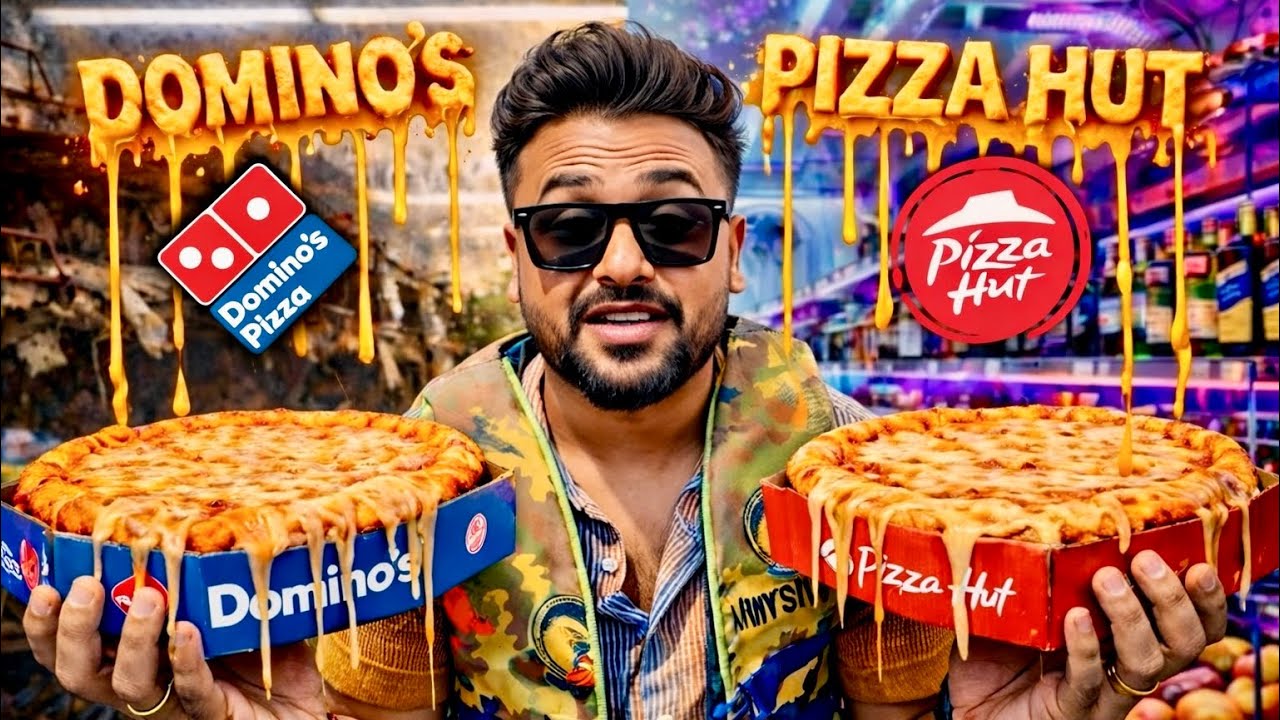 SHOCKING WINNER! 😱Pizza War! Domino’s vs Pizza Hut – Ultimate Pizza Battle 🍕🔥| Double Cheese |