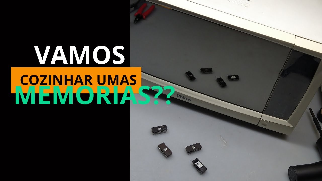 Como apagar memórias EPROM usando microondas... Ah!... sem danificá-las!