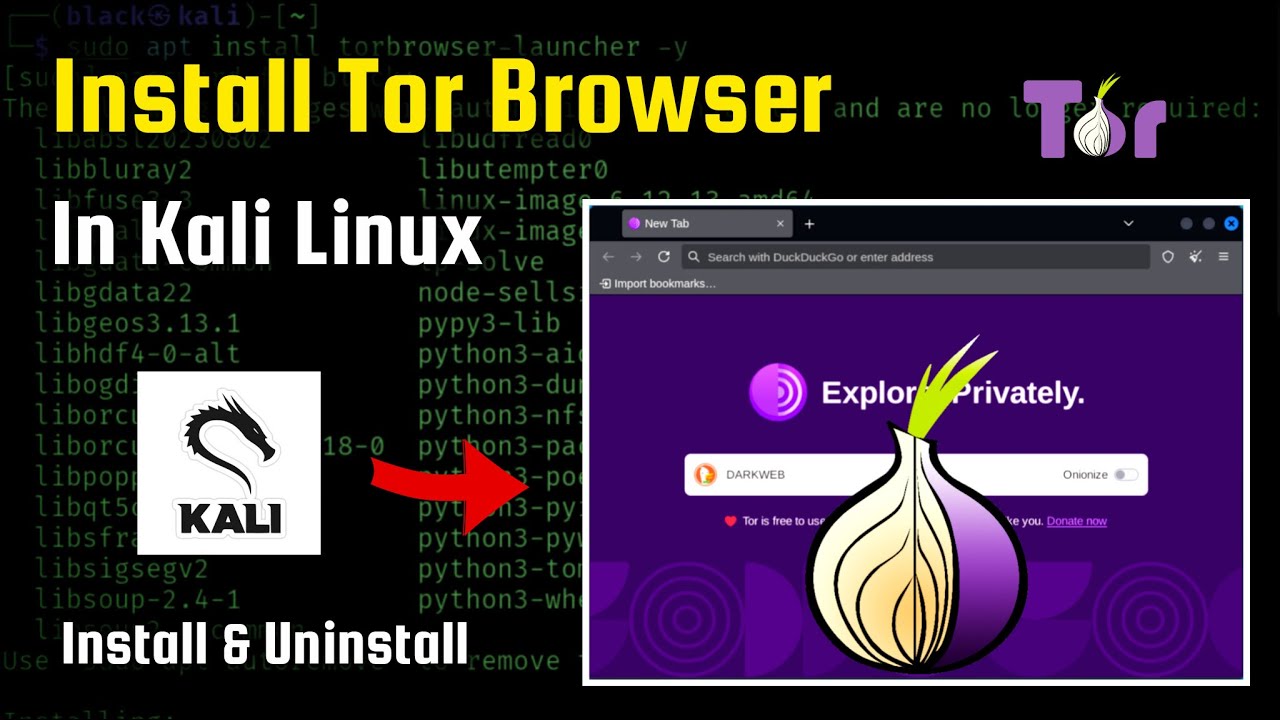 কীভাবে Tor Browser Install করবে? | Kali Linux
